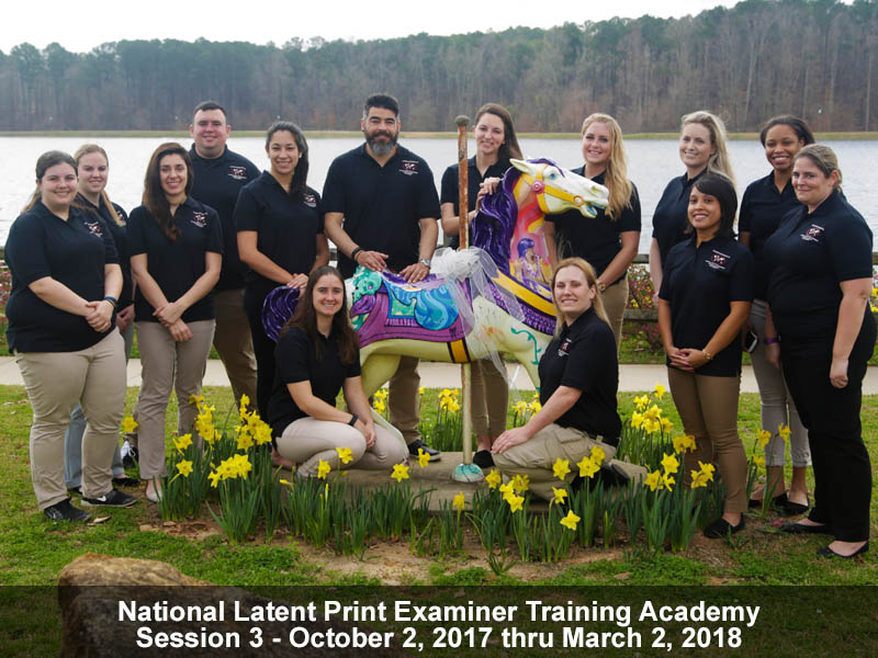 National Latent Print Examiner Training Academy - Session 3 group photo